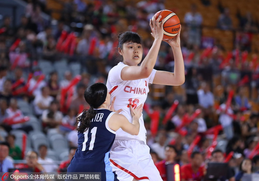  中国女篮热身赛，轻取韩国迎三连胜